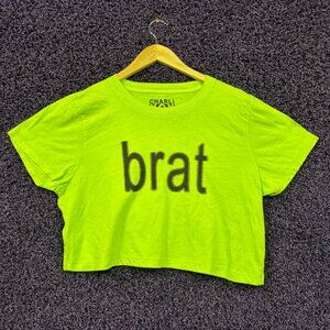 CharliXCX Brat Album Cover Croptop size extra large